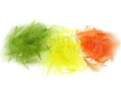 Pióra CDC Loose Grade Dyed