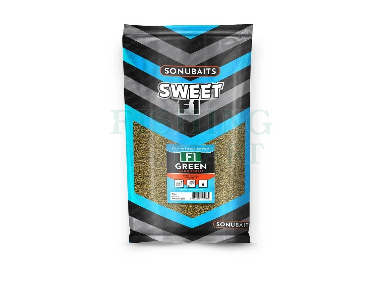 Sonubaits Sweet F1 Green Groundbait 1 Sonubaits Sweet F1 Green Groundbait