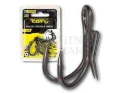 BLACK CAT Haczyki Ghost Double Hook DG Coating
