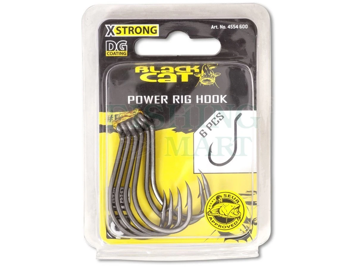 BLACK CAT Haczyki Power Rig DG Coating 2 BLACK CAT Haczyki Power Rig DG Coating - obrazek 2