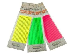 Synthetic Tapered Peacock Quill Fluo
