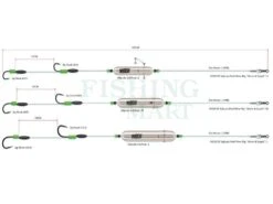 MADCAT Adjusta Profi River Rigs “Worm & Squid”