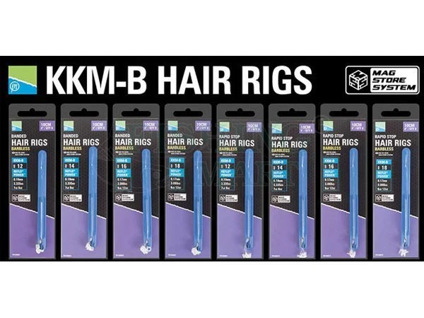 Przypony KKM-B Mag Store Banded Hair Rigs 10 2 Przypony KKM-B Mag Store Banded Hair Rigs 10 - obrazek 2