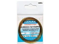 Przypony Koniczne - Czech Nymph Tapered Knotless Mono Leader -Sklep Wapsi przypony koniczne czech nymph tapered knotless mono leader rv