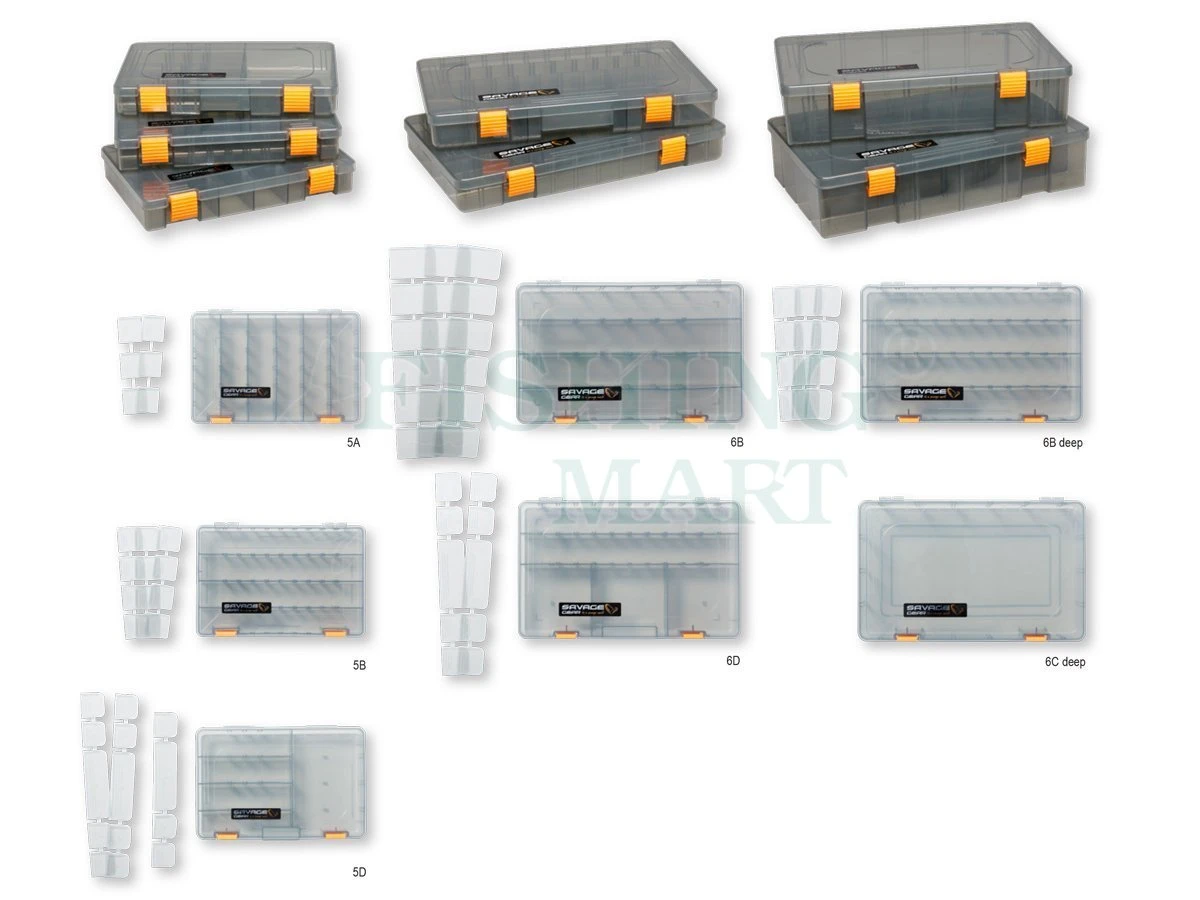 Savage Gear Pudełka Na Przynęty Lureboxes 5-6 2 Savage Gear Pudełka Na Przynęty Lureboxes 5-6 - obrazek 2