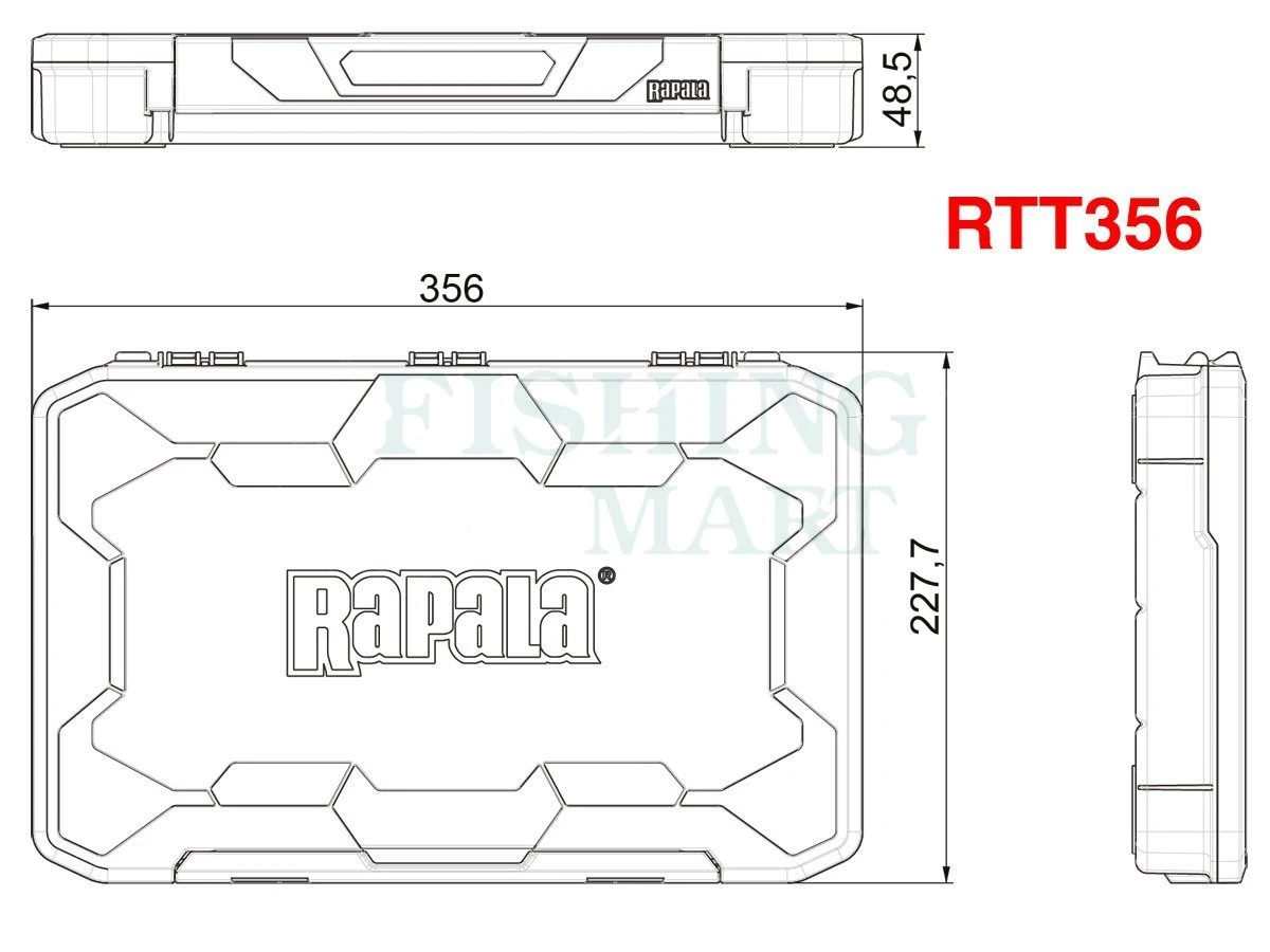 Rapala Pudełka Na Przynęty Tackle Tray 5 Rapala Pudełka Na Przynęty Tackle Tray - obrazek 5