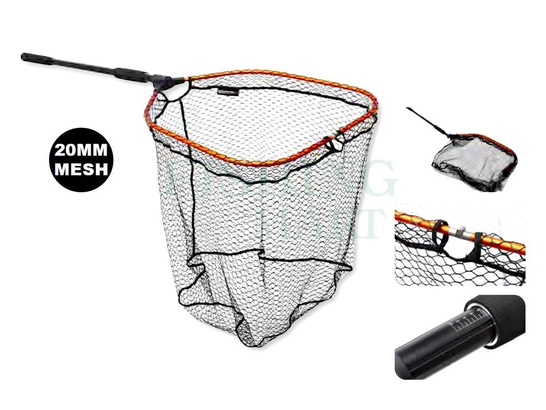 Savage Gear Składany Podbierak Pro Finezze Foldable Net With Scale 1 Savage Gear Składany Podbierak Pro Finezze Foldable Net With Scale