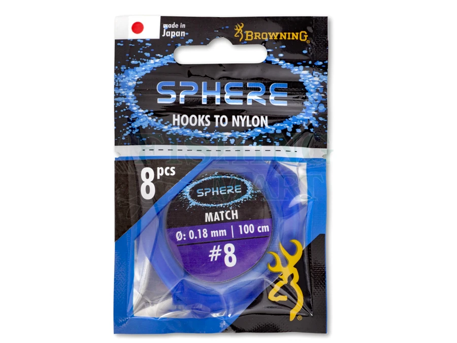 Browning Haczyki Z Przyponami Sphere Match Hooks 2 Browning Haczyki Z Przyponami Sphere Match Hooks - obrazek 2