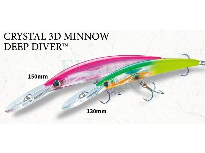 Yo-Zuri Woblery Crystal 3D Minnow Deep Diver 2 Yo-Zuri Woblery Crystal 3D Minnow Deep Diver - obrazek 2