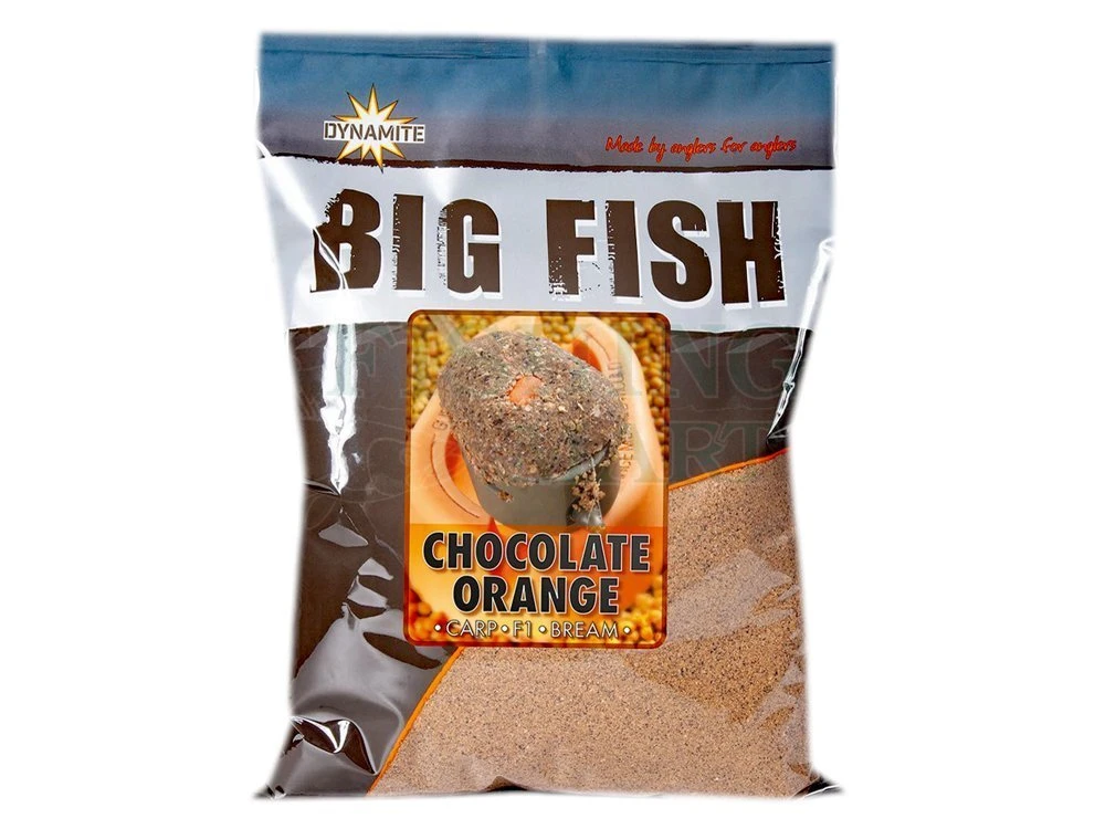 DYNAMITE BAITS Zanęty Big Fish Chocolate Orange Groundbait 1 DYNAMITE BAITS Zanęty Big Fish Chocolate Orange Groundbait