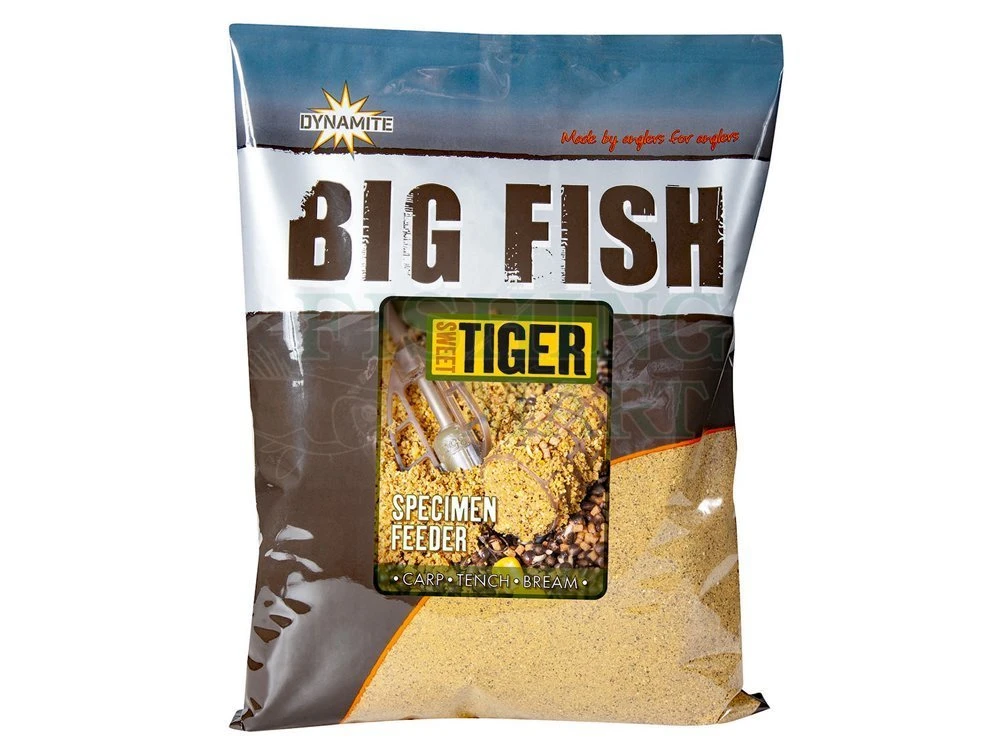 DYNAMITE BAITS Zanęty Big Fish Sweet Tiger Specimen Feeder Groundbait 1 DYNAMITE BAITS Zanęty Big Fish Sweet Tiger Specimen Feeder Groundbait